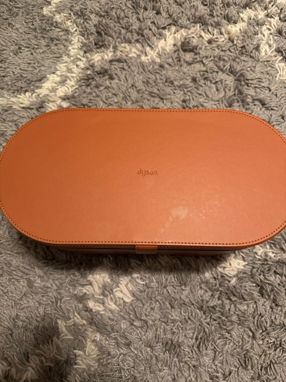Dyson Orange Oval Travel Case